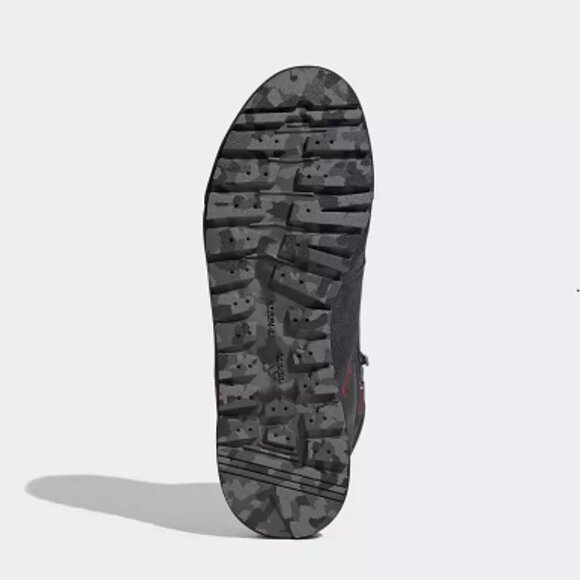 Adidas Mens TERREX SNOWPITCH COLD.RDY Black Scarlet  Boots Size 11 FV7957 - Picture 4 of 7